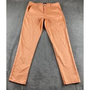 Bandolino Felicia Women Peach Chinos Pants Size 10 Cotton Blend Stretch Casual